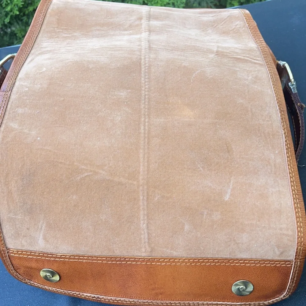 Urban leather satchel